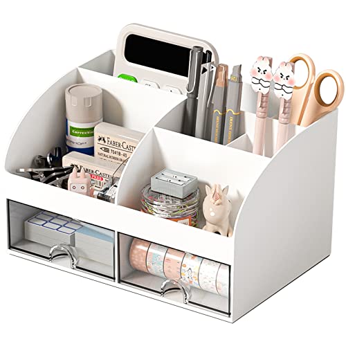 Classic COMFYROOM Desk Organizer with 6 Compartments and 2